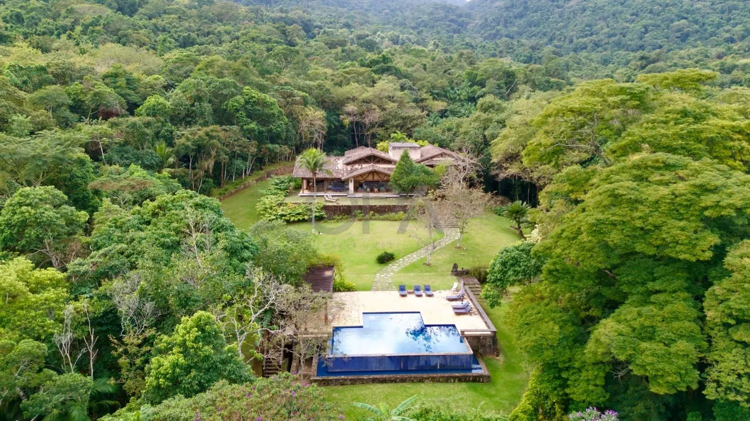 Casa espetacular com 18.000m², vista panorâmica e cachoeira privativa – Cocaia, Ilhabela/SP — foto 2