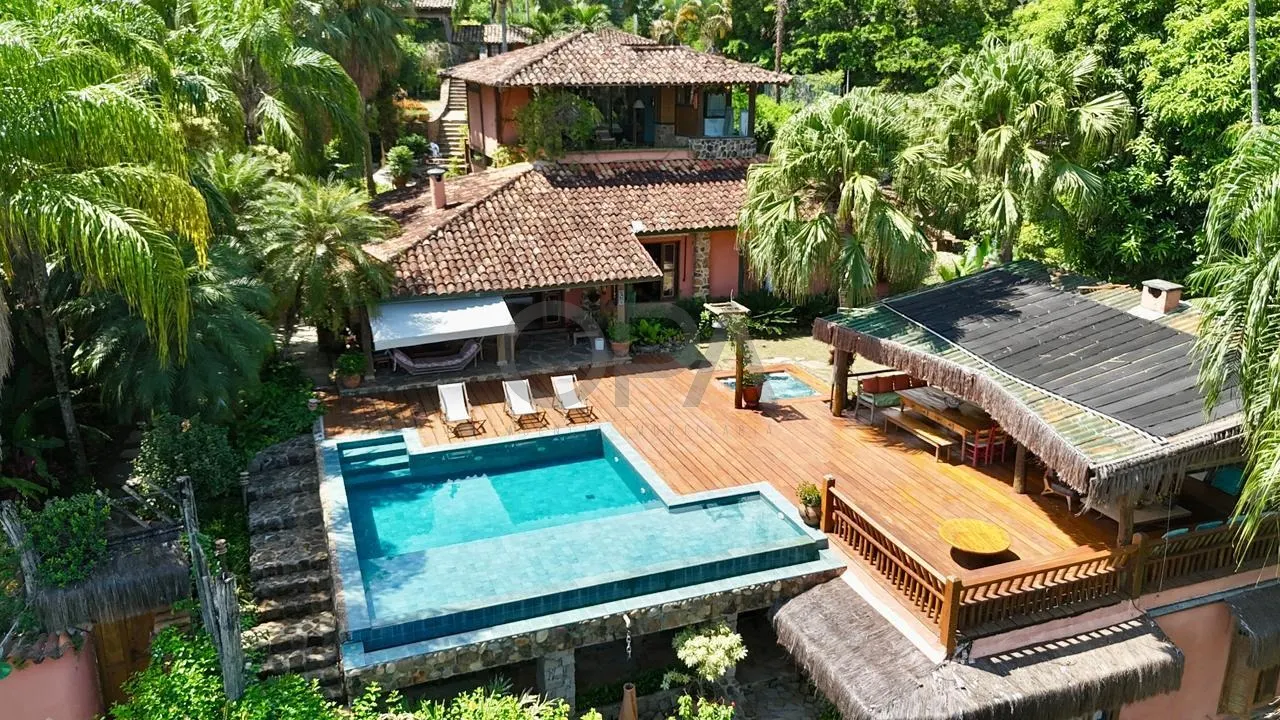 Casa com vista para o mar e pôr do sol entre a Praia da Feiticeira e o Julião - Ilhabela/SP — foto 2